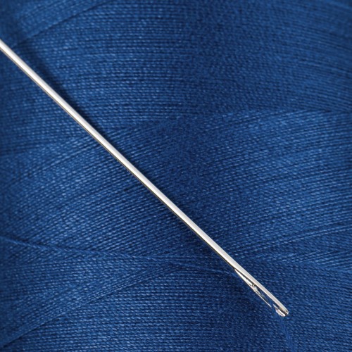 Швейные нитки (полиэстер) 40/2   "Nitka"  ( 201-300 )  4570 м №290 синий