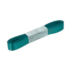Лента атласная 12 мм ( 1/2 ")  "Gamma"   AL-12P   ФАСОВКА   10 x  5.4 м №106 т.зеленый