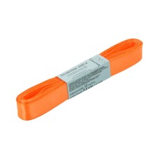 Лента атласная 12 мм ( 1/2 ")  "Gamma"   AL-12P   ФАСОВКА   10 x  5.4 м №023 оранжевый