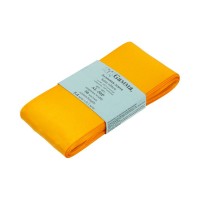 Лента атласная 50 мм ( 2 ")  "Gamma"   AL-50P   ФАСОВКА   5 x  5.4 м №120 т-желтый