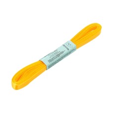 Лента атласная 6 мм ( 1/4 ")  "Gamma"   AL-6P   ФАСОВКА   10 x  5.4 м №020 желтый