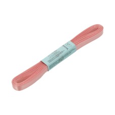 Лента атласная 6 мм ( 1/4 ")  "Gamma"   AL-6P   ФАСОВКА   10 x  5.4 м №041 розовый