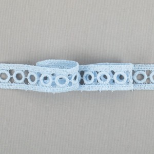 Гипюр "Gamma"   23 мм  GGM-2301   в рулоне   10 м ± 0.2 GP011B  голубой