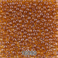 Бисер Чехия круглый 1   10/0   2.3 мм  500 г 16090 (Ф004) св.коричневый