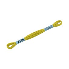 Нитки для вышивания "Gamma"    мулине  ( 3173-6115 )  100\% хлопок   24 x  8 м №3245 салатовый
