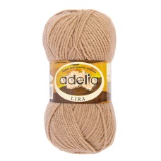 Пряжа ADELIA "LIRA"   100\% акрил   10 шт. х  50 г  200 м ± 5 м №05 бежевый