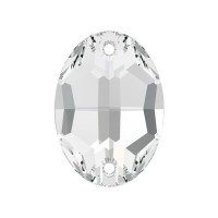 Страз 3210   Crystal   10 х  7 мм  кристалл   12 шт  в пакете белый (crystal 001)