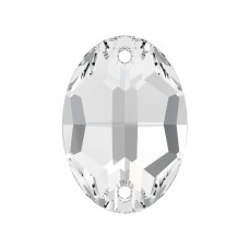 Страз 3210   Crystal   10 х  7 мм  кристалл   12 шт  в пакете белый (crystal 001)