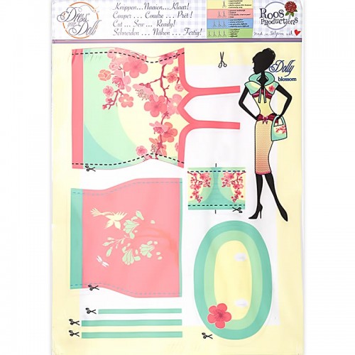 Набор для шитья "DressYourDoll"   Одежда для кукол  №1 S111-0307 Dolly Blossom