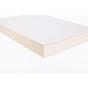 "Love2art"   Картон пивной   KLP-26   1 мм  570 г/м2  30 х  40 см  20 шт. белый