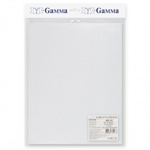 Канва KPL-01   "Gamma"   пластиковая   100\% полиэтилен   26 x 33 см  5 шт "лист"