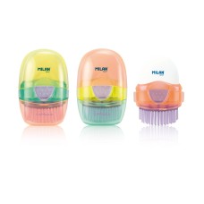 "Milan"   Ластик с кисточкой CAPSULE   16 шт. 4900116LK2 ассорти