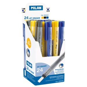 "Milan"   Ластик с механич.пластиковым держателем JET   24 шт. 3026324