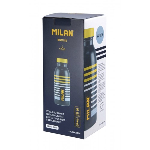 "Milan"   Бутылка металлическая для напитков special series   354 мл 643012SM