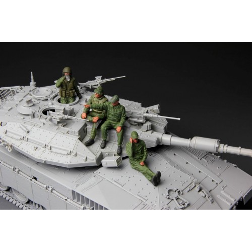 "MENG"   HS-002   "танкисты" IDF Tank Crew 1/35
