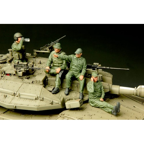 "MENG"   HS-002   "танкисты" IDF Tank Crew 1/35