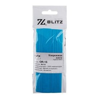 Лента капроновая 15 мм ( 5/8 ")  "BLITZ"   OR-15   ФАСОВКА   5 х  5.4 м №057 св.сиреневый