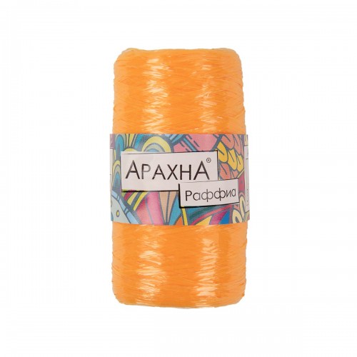 Пряжа ARACHNA "Raffia"   100\% полипропилен   5 шт. х  50 г ± 10 г  200 м ± 12 м №21 салатовый
