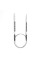 Спицы  PRYM 215805   круговые Ergonomics   пластик  d 4.5 мм  80 см  1 шт .
