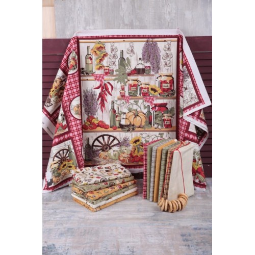 Ткань для пэчворка PEPPY   УДАЧНЫЙ УРОЖАЙ   ФАСОВКА   50 x 55 см  146 г/кв.м ± 5   100\% хлопок УУ-03 оранжевый