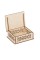 Заготовка для декорирования "Mr. Carving"   ВК-019   Шкатулка подарочная   фанера   10  х 8 х  4 см .