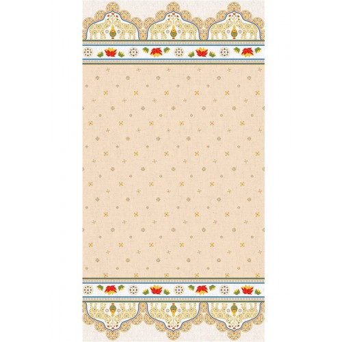 Ткань для пэчворка PEPPY   ИНДИЙСКОЕ САРИ   ФАСОВКА   60 x 110 см  146 г/кв.м ± 5   100\% хлопок ИС-05 кремовый