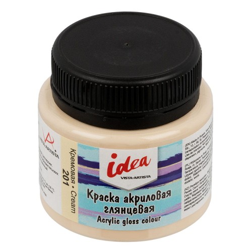 Краска акриловая "VISTA-ARTISTA"   idea   для декора глянцевая   IGA-50   50 мл 403 Фиалковая (Violet rose)