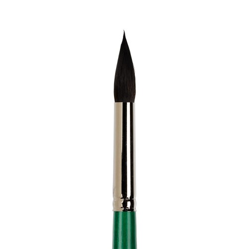Кисть "Green Line" "VISTA-ARTISTA"   90211-14   имитация белки   круглая   3 шт  короткая ручка №14