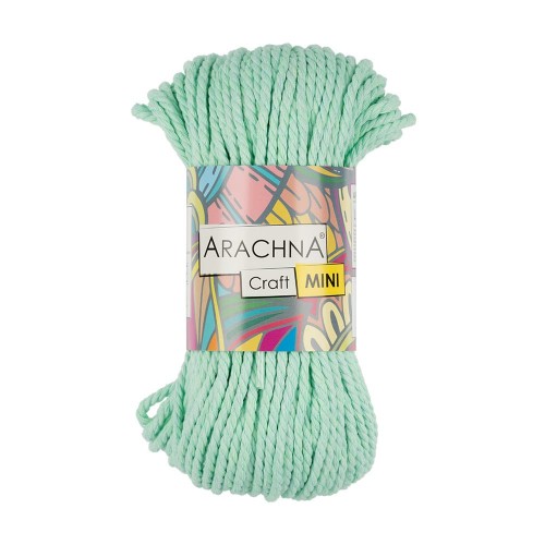 Пряжа ARACHNA "Craft Mini"   75\% хлопок, 25\% фибра   3 шт. х  94.1 г  30.48 м  СК/Распродажа №04 розовый