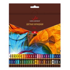 "VISTA-ARTISTA"   Fine   VFCP-48   Набор цветных карандашей   заточенный   4 х  48 цв. .