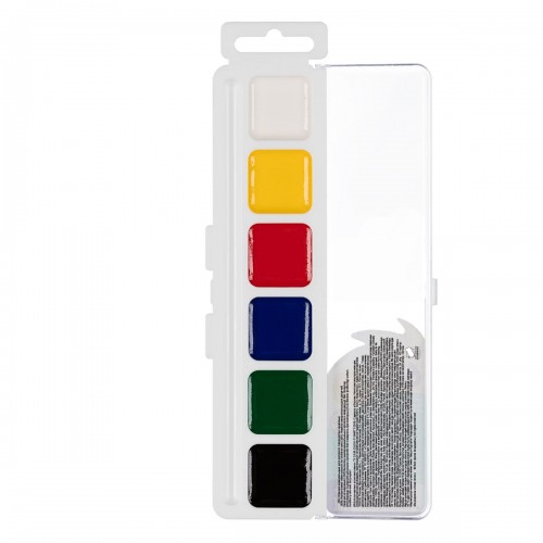 Краска акварель "Лео"   "ШколаСад"   медовые, без кисти   LW-0106   6 цв. .