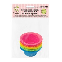 "S-CHIEF"   PPC-D40   Маффин усиленный   4 см  25 шт. ассорти