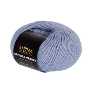 Пряжа ALPINA "ORNELLA MERINO"   100\% мериносовая шерсть   10 шт. х  50 г  125 м ± 5 м №337 античная роза