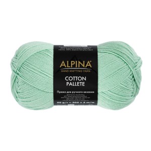 Пряжа ALPINA "COTTON PALLETE"   50\% хлопок, 50\% акрил   10 шт. х  50 г  205 м ± 5 м №06 бежевый