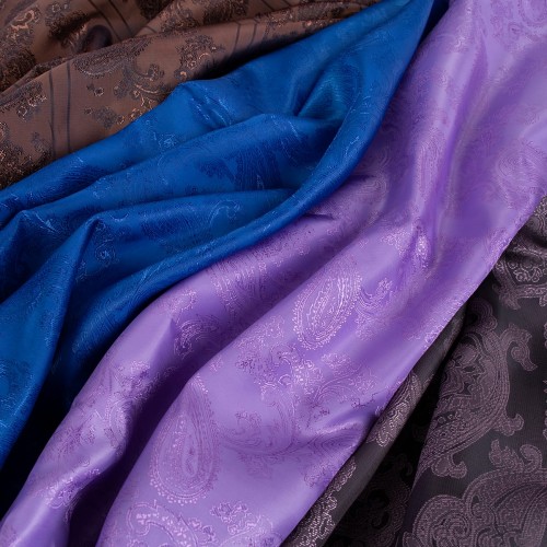 Ткань подкладочная "Gamma"   Taffeta с рисунком   JTR   52\% полиэстер, 48\% вискоза   500 х  145 см ± 2 см №022 т.оливковый (абстракция)