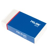 "Milan"   Мягкий ластик из синтетического каучука 2412   7,2 х 4 х 1,3 см  12 шт.  СК/Распродажа CMM2412