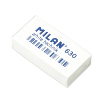 "Milan"   Мягкий ластик technick 630   3,9 х 1,9 х 0,9 см  30 шт. CPM630 белый