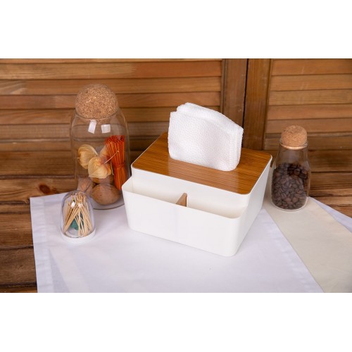 "Stilerra home"   PFH-043   Салфетница   14.5 х  18 х  9 см №01 белый