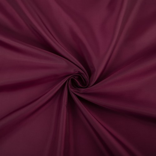 Ткань подкладочная "Gamma"   Taffeta   ФАСОВКА   180Т   100\% полиэстер   500 х  152 см ± 1 см №121 бордовый