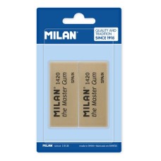 "Milan"   Набор ластиков "Master Gum" для художников   2 шт. BMM10314 в блистере