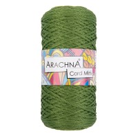 Пряжа ARACHNA "Cord Mini"   100\% полиэфир   3 шт. х  75 г ± 10 г  200 м ± 10 м №07 травяной
