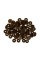 Кнопка "Micron"   POM-12/500   Кнопки пластиковые   пластик  d 12 мм  500 шт. № 015 коричневый