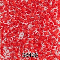Бисер Чехия круглый 5   10/0   2.3 мм  500 г 38498 (Ф231) красный