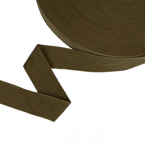 Лента киперная   25 мм  TCT-25   50 м хаки/khaki
