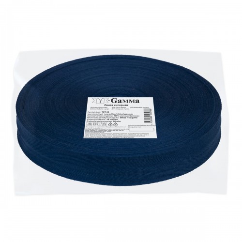 Лента киперная   35 мм  TCT-35   50 м т.синий/dark blue