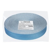 Лента киперная с люрексом   30 мм  TPTL-30   50 м т.синий-серебристый/dark blue-silver