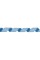 Лента киперная с люрексом   30 мм  TPTL-30   50 м голубой-серебристый/blue-silver
