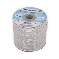 Шнур "Gamma"   2 мм  EC-20   эластичный   50 м ± 0.5 м  №001 белый