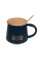 Посуда керамическая "Lol&Pop"   LLP-109   Кружка керамическая   400 мл  7.8 х 8.8 см №03 голубой