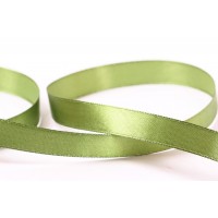 Лента атласная 12 мм ( 1/2 ")  "Gamma"   33 м ± 2 м №085 серо-зеленый